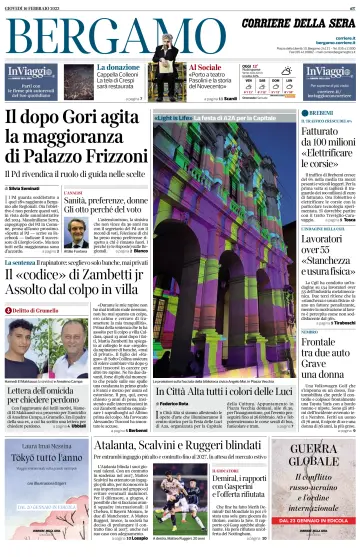 Corriere della Sera (Bergamo) - 16 Feb 2023