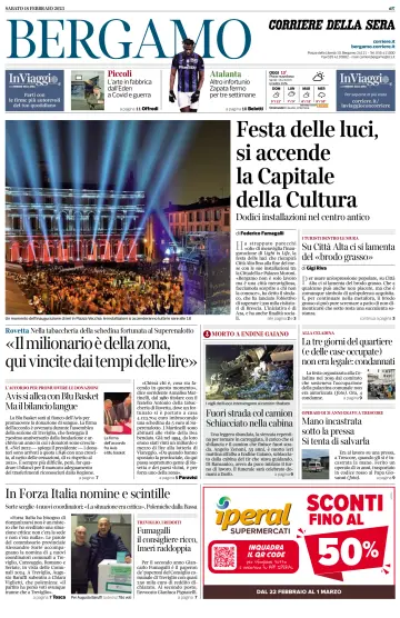 Corriere della Sera (Bergamo) - 18 Feb 2023