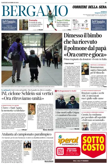 Corriere della Sera (Bergamo) - 28 Feb 2023