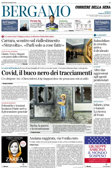 Corriere della Sera (Bergamo) - 9 Mar 2023