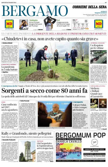 Corriere della Sera (Bergamo) - 16 Mar 2023