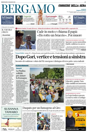 Corriere della Sera (Bergamo) - 24 May 2023
