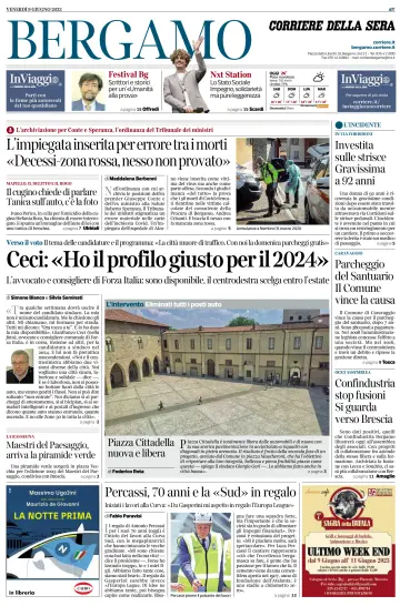 Corriere della Sera (Bergamo) - 9 Jun 2023