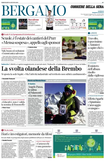 Corriere della Sera (Bergamo) - 21 Jun 2023