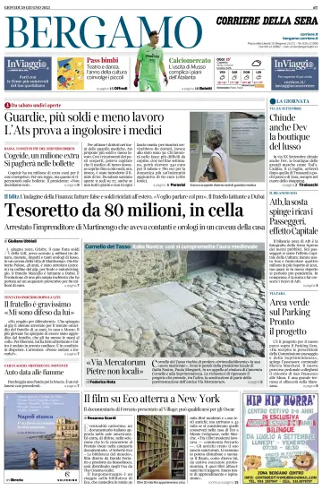 Corriere della Sera (Bergamo) - 29 Jun 2023