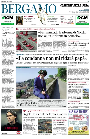 Corriere della Sera (Bergamo) - 1 Jul 2023