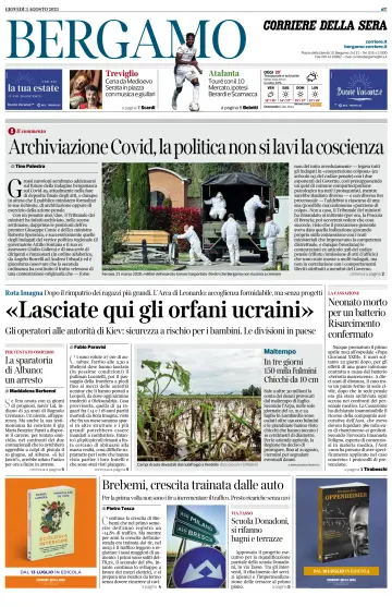 Corriere della Sera (Bergamo) - 3 Aug 2023
