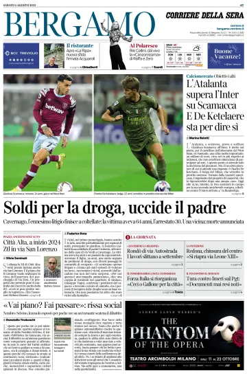 Corriere della Sera (Bergamo) - 5 Aug 2023