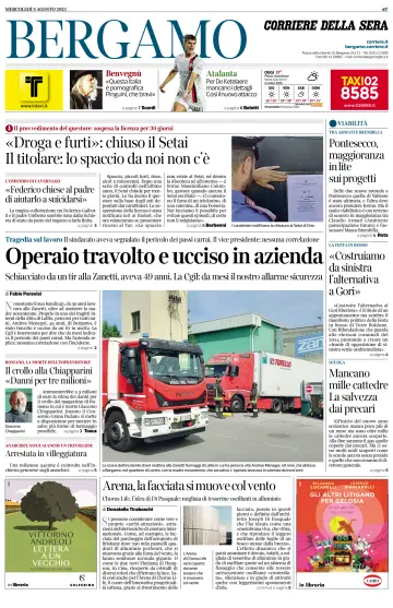 Corriere della Sera (Bergamo) - 9 Aug 2023