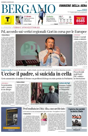 Corriere della Sera (Bergamo) - 11 Aug 2023