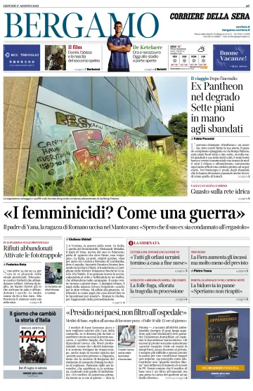 Corriere della Sera (Bergamo) - 17 Aug 2023