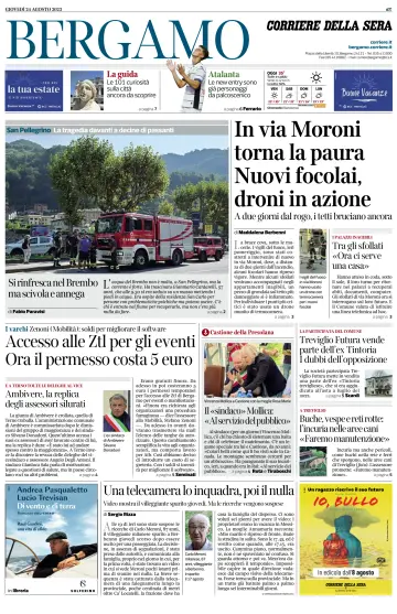 Corriere della Sera (Bergamo) - 24 Aug 2023
