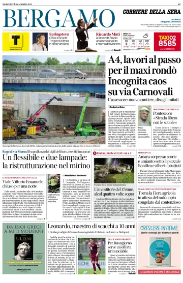Corriere della Sera (Bergamo) - 30 Aug 2023