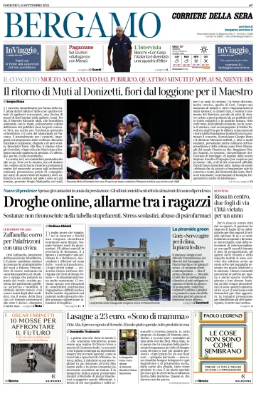 Corriere della Sera (Bergamo) - 10 Sep 2023