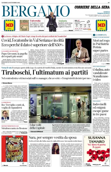 Corriere della Sera (Bergamo) - 15 Sep 2023