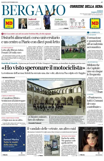 Corriere della Sera (Bergamo) - 16 Sep 2023