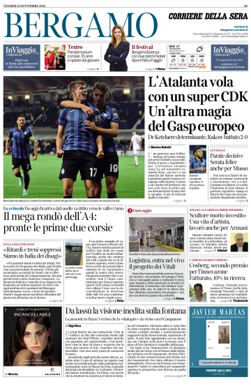 Corriere della Sera (Bergamo) - 22 Sep 2023