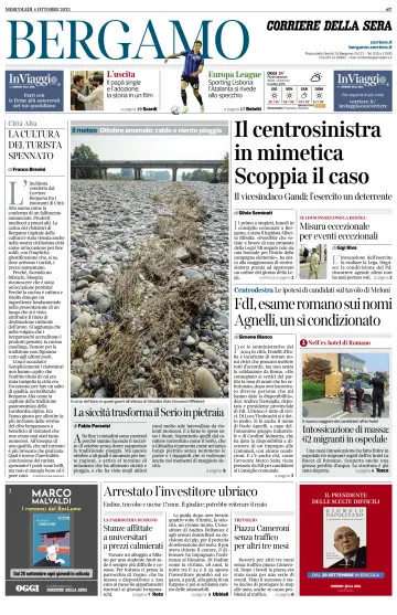 Corriere della Sera (Bergamo) - 4 Oct 2023