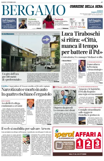 Corriere della Sera (Bergamo) - 7 Oct 2023