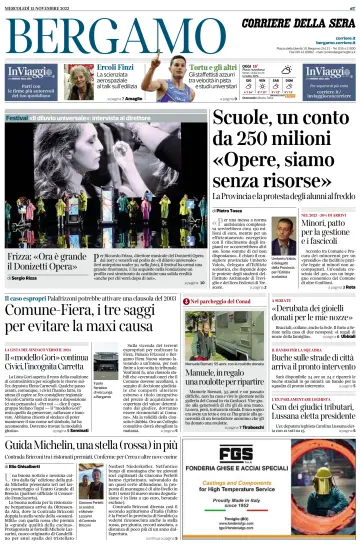 Corriere della Sera (Bergamo) - 15 Nov 2023