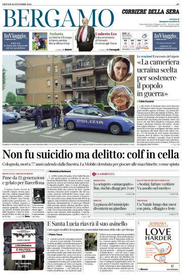 Corriere della Sera (Bergamo) - 16 Nov 2023