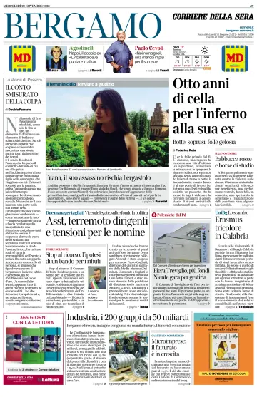Corriere della Sera (Bergamo) - 22 Nov 2023