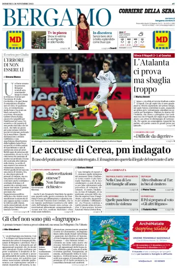 Corriere della Sera (Bergamo) - 26 Nov 2023