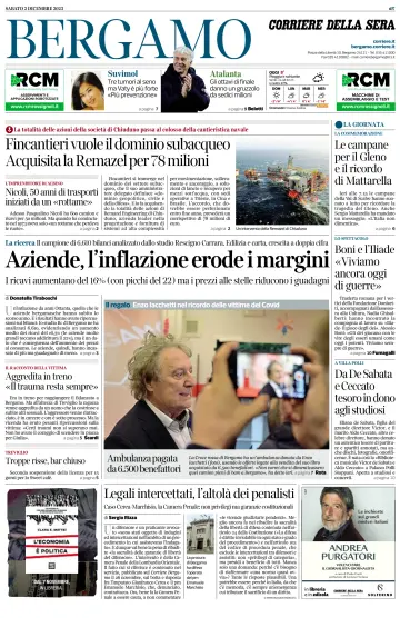 Corriere della Sera (Bergamo) - 2 Dec 2023