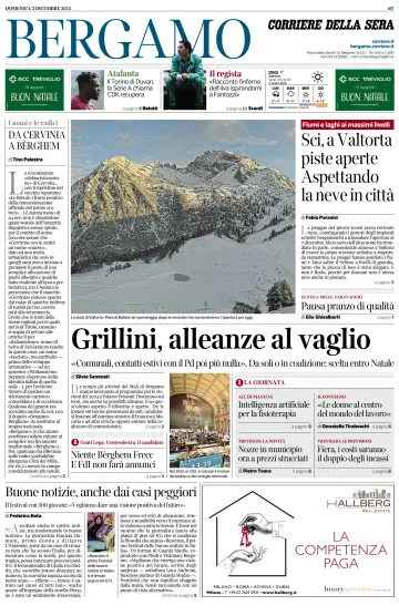 Corriere della Sera (Bergamo) - 3 Dec 2023