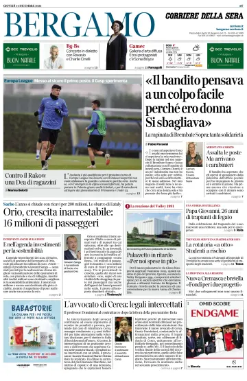 Corriere della Sera (Bergamo) - 14 Dec 2023