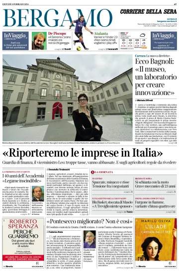 Corriere della Sera (Bergamo) - 8 Feb 2024