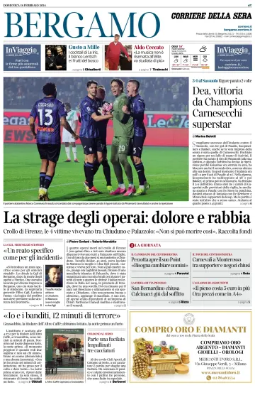 Corriere della Sera (Bergamo) - 18 Feb 2024