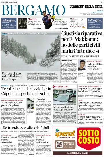 Corriere della Sera (Bergamo) - 24 Feb 2024