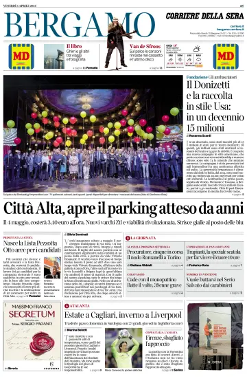 Corriere della Sera (Bergamo) - 5 Apr 2024