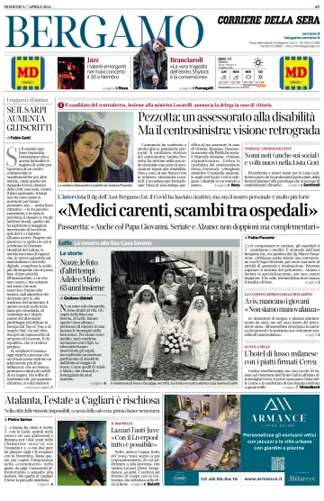 Corriere della Sera (Bergamo) - 07 4月 2024