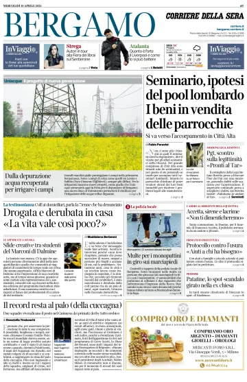 Corriere della Sera (Bergamo) - 10 avr. 2024
