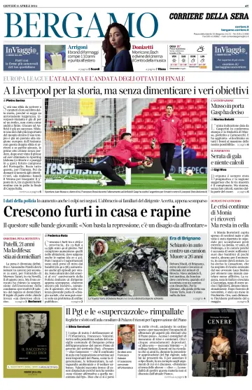 Corriere della Sera (Bergamo) - 11 апр. 2024