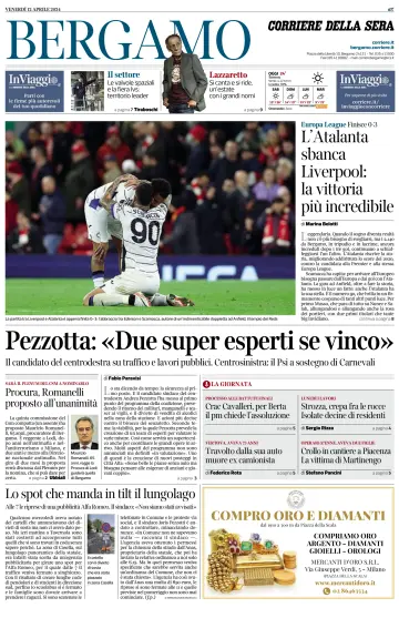 Corriere della Sera (Bergamo) - 12 апр. 2024