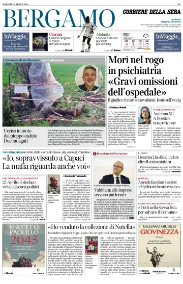 Corriere della Sera (Bergamo) - 23 4月 2024