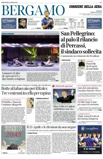 Corriere della Sera (Bergamo) - 24 Apr. 2024