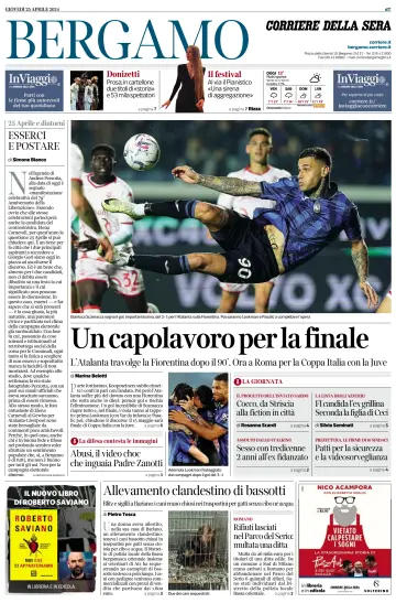 Corriere della Sera (Bergamo) - 25 Apr. 2024