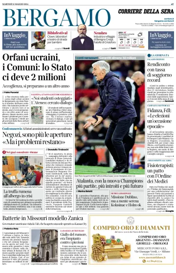 Corriere della Sera (Bergamo) - 21 May 2024