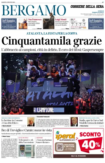 Corriere della Sera (Bergamo) - 1 Jun 2024