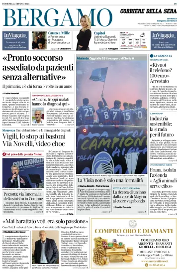 Corriere della Sera (Bergamo) - 2 Jun 2024