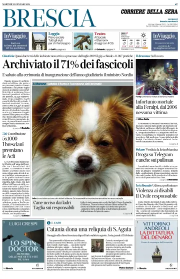 Corriere della Sera (Brescia) - 23 Jan 2024