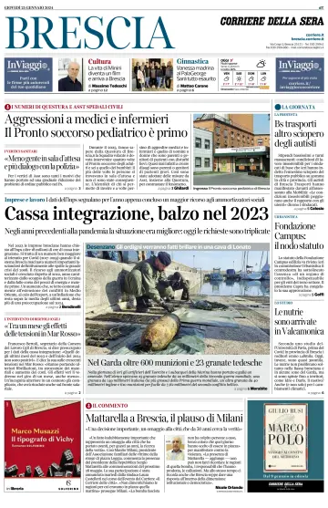 Corriere della Sera (Brescia) - 25 Jan 2024