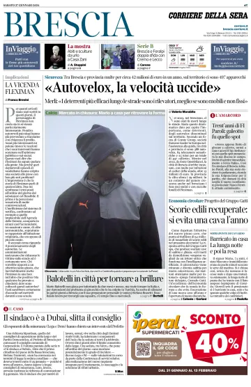 Corriere della Sera (Brescia) - 27 Jan 2024