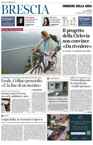 Corriere della Sera (Brescia) - 15 Feb 2024