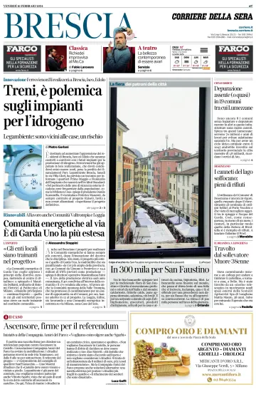 Corriere della Sera (Brescia) - 16 Feb 2024