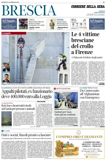 Corriere della Sera (Brescia) - 18 Feb 2024